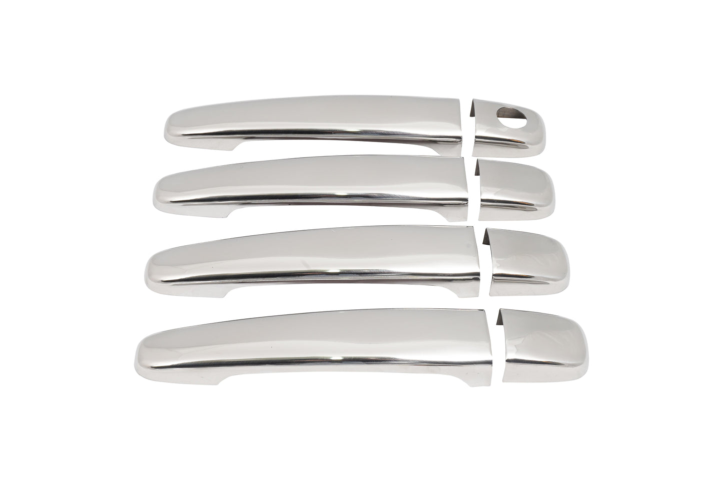 Citroen C3 (2002-2009) Stainless Steel Chrome Door Handle Covers - 4 Doors