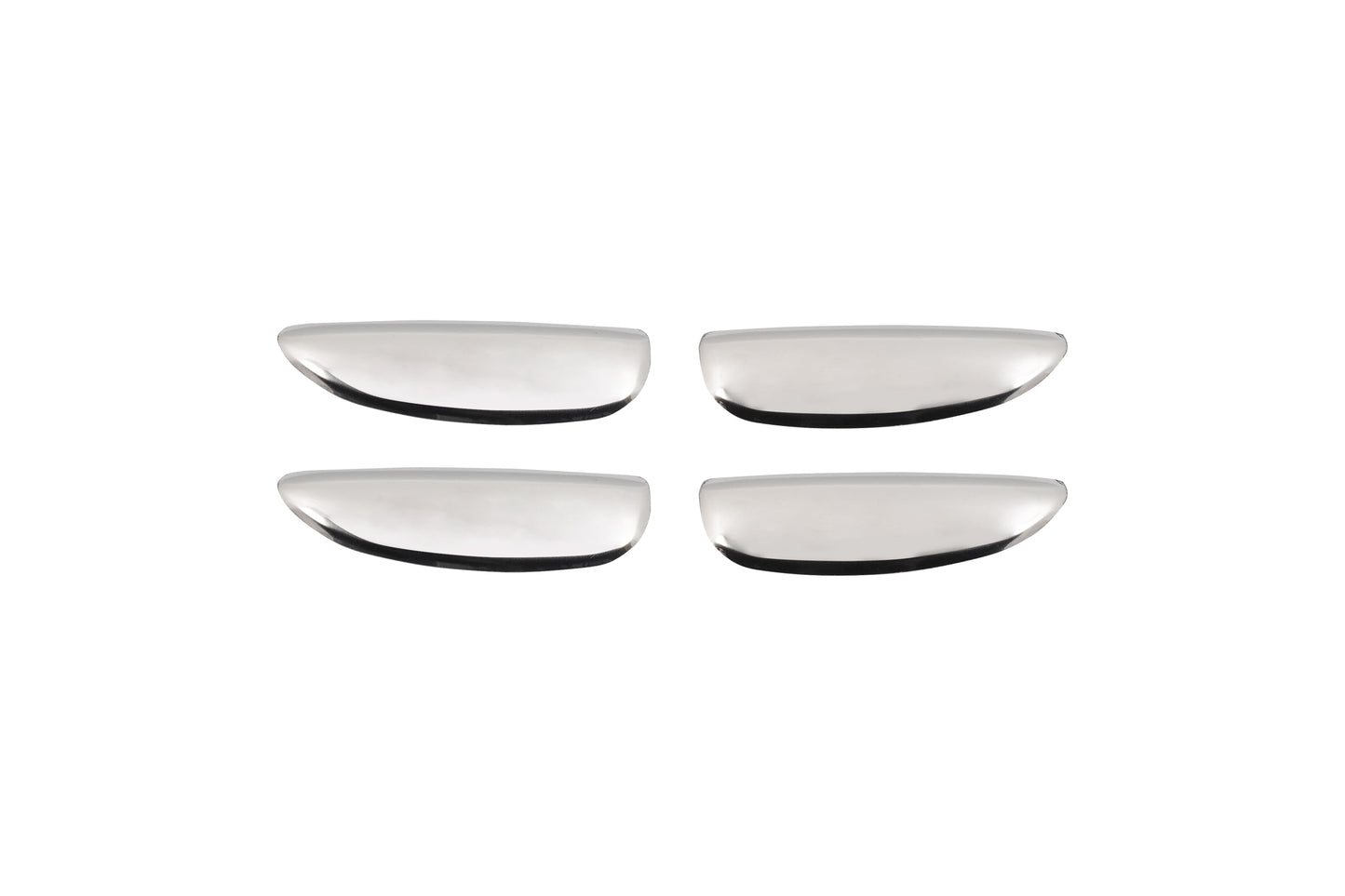 Dacia Logan (2005-2017) Stainless Steel Chrome Door Handle Covers - 4 Doors