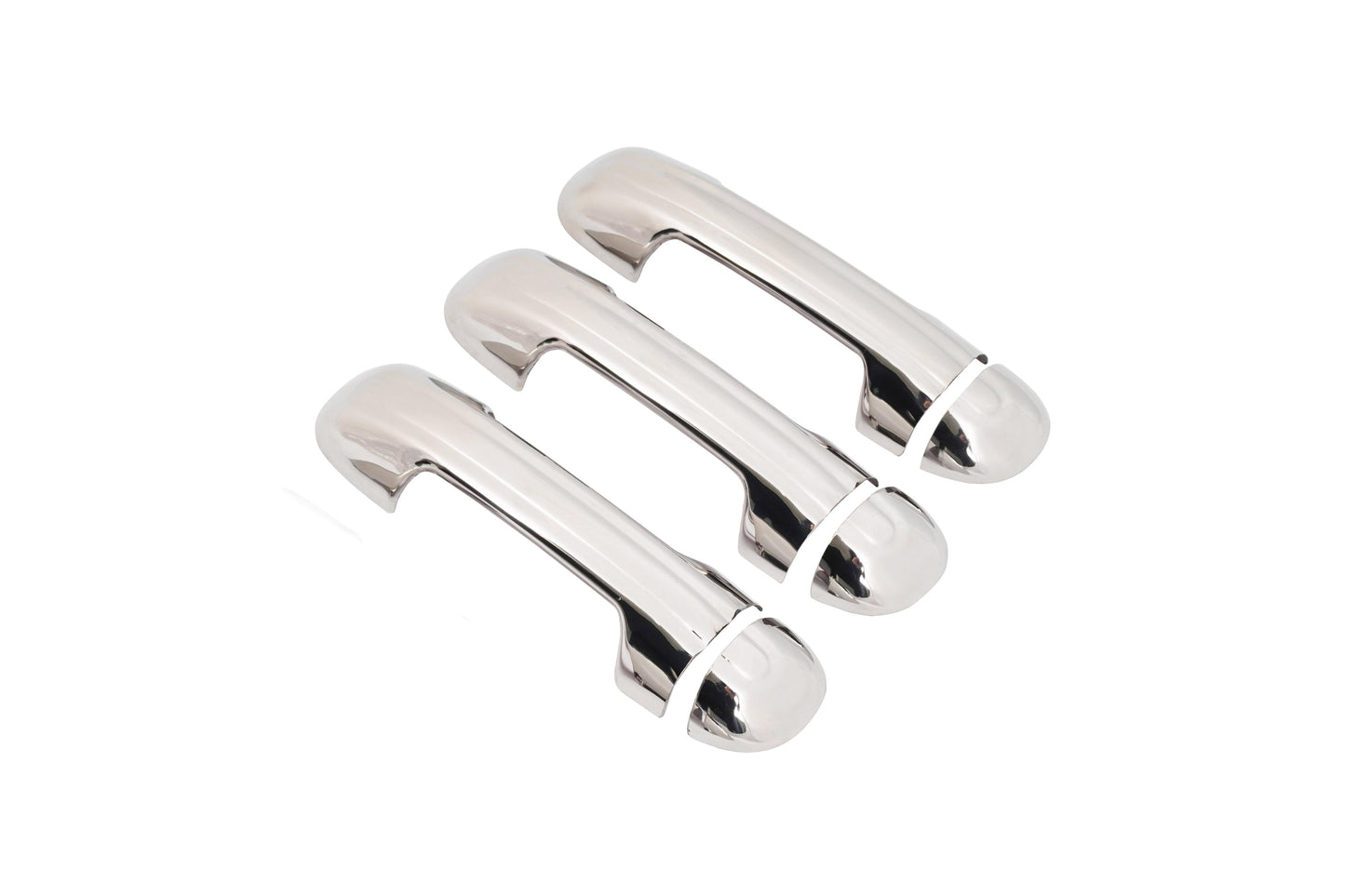 Ford Transit Connect (2009-2014) Stainless Steel Chrome Door Handle Covers - 3 Doors