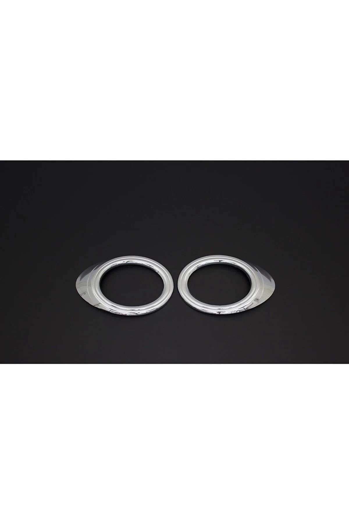 Ford Transit Connect (2009-2013) Premium ABS Chrome Front Fog Light Trims - 2 Pieces