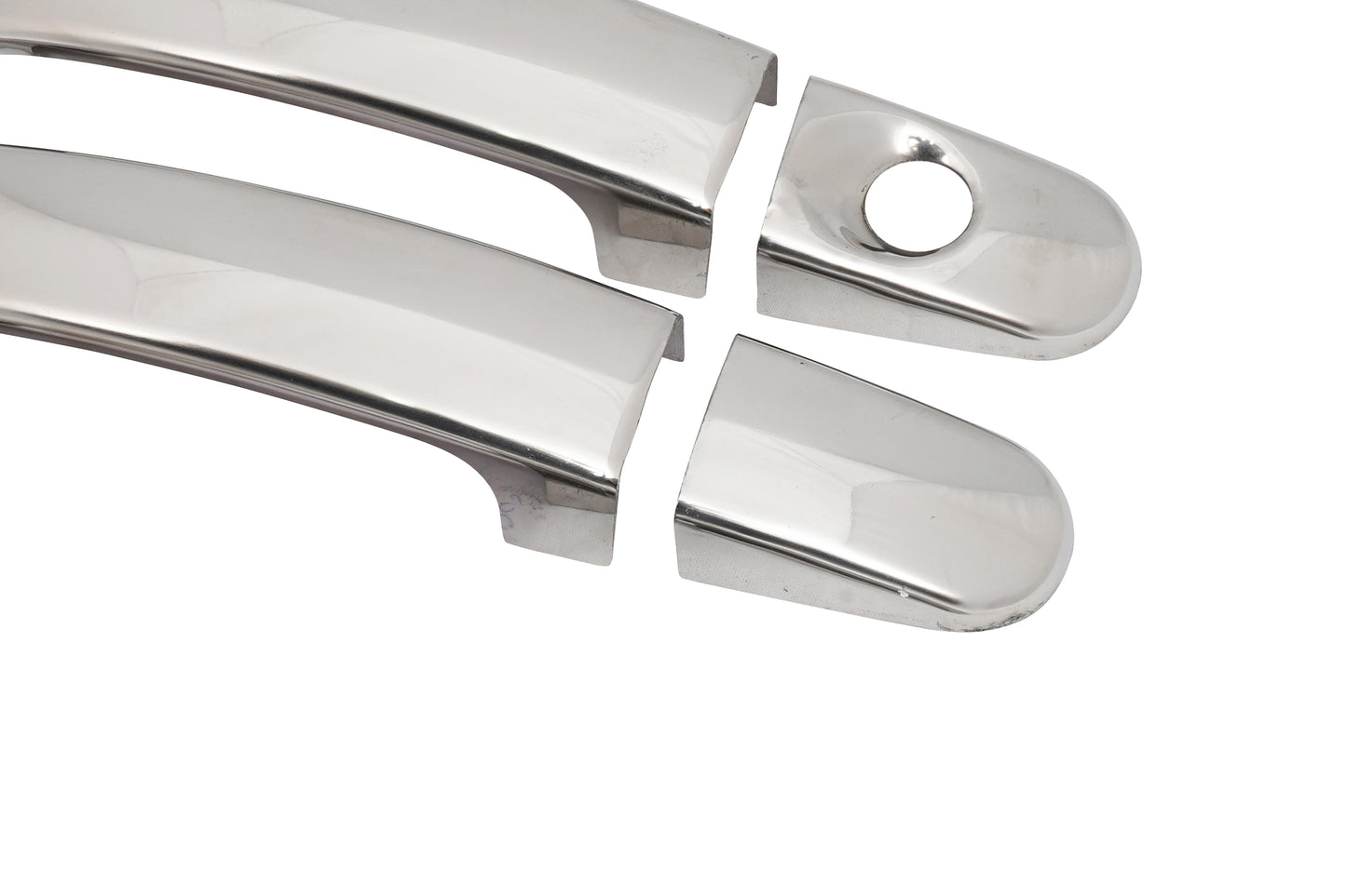 Ford Focus Mk2 (2005-2011) Stainless Steel Chrome Door Handle Covers - 2 Doors (3-Door HB / CC)