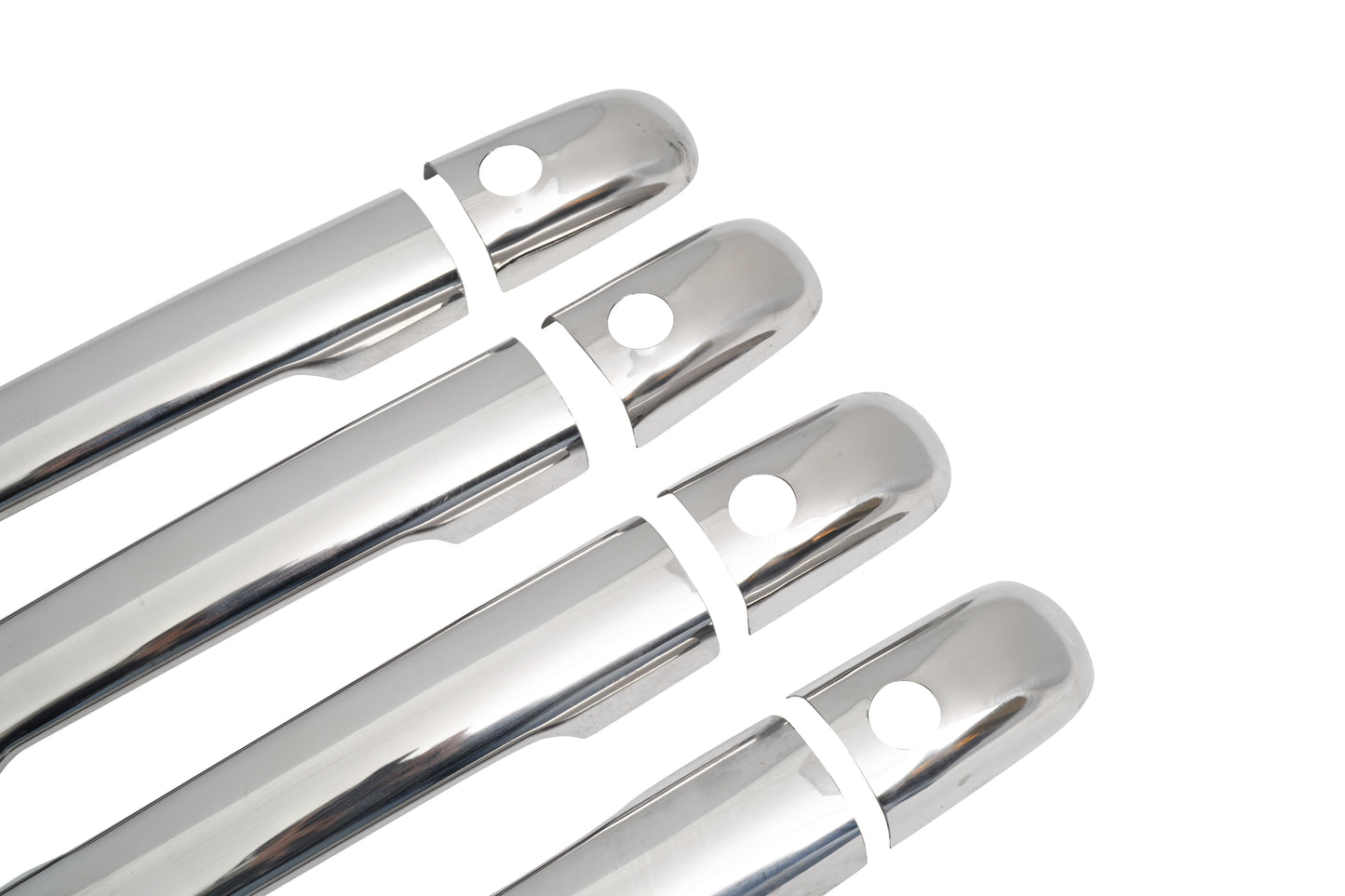 Mercedes Sprinter W901 (1998-2006) Stainless Steel Chrome Door Handle Covers - 4 Pcs (2 Keyholes)