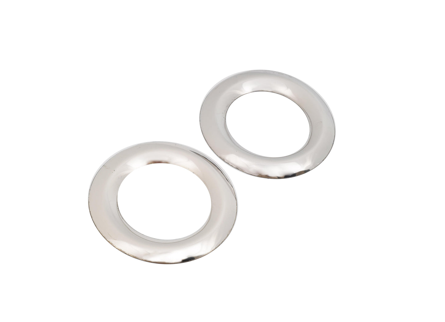 Mercedes-Benz Vito W447 (2014-Present) Stainless Steel Chrome Front Fog Light Trims - 2 Pieces