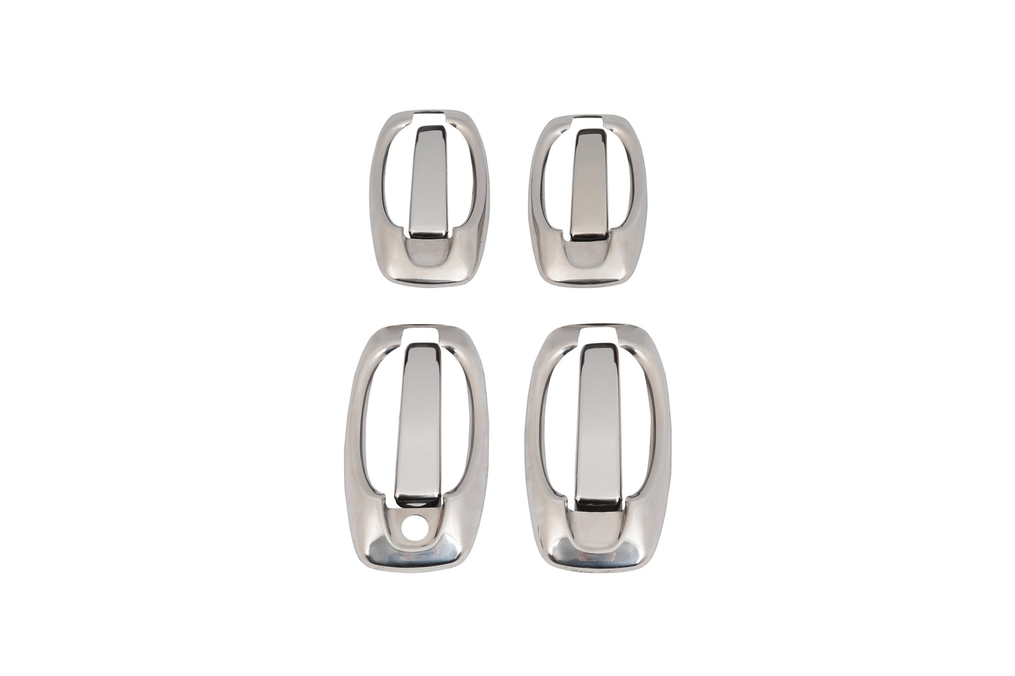 Opel Combo D (2011-2018) Stainless Steel Chrome Door Handle Covers - 4 Doors Set