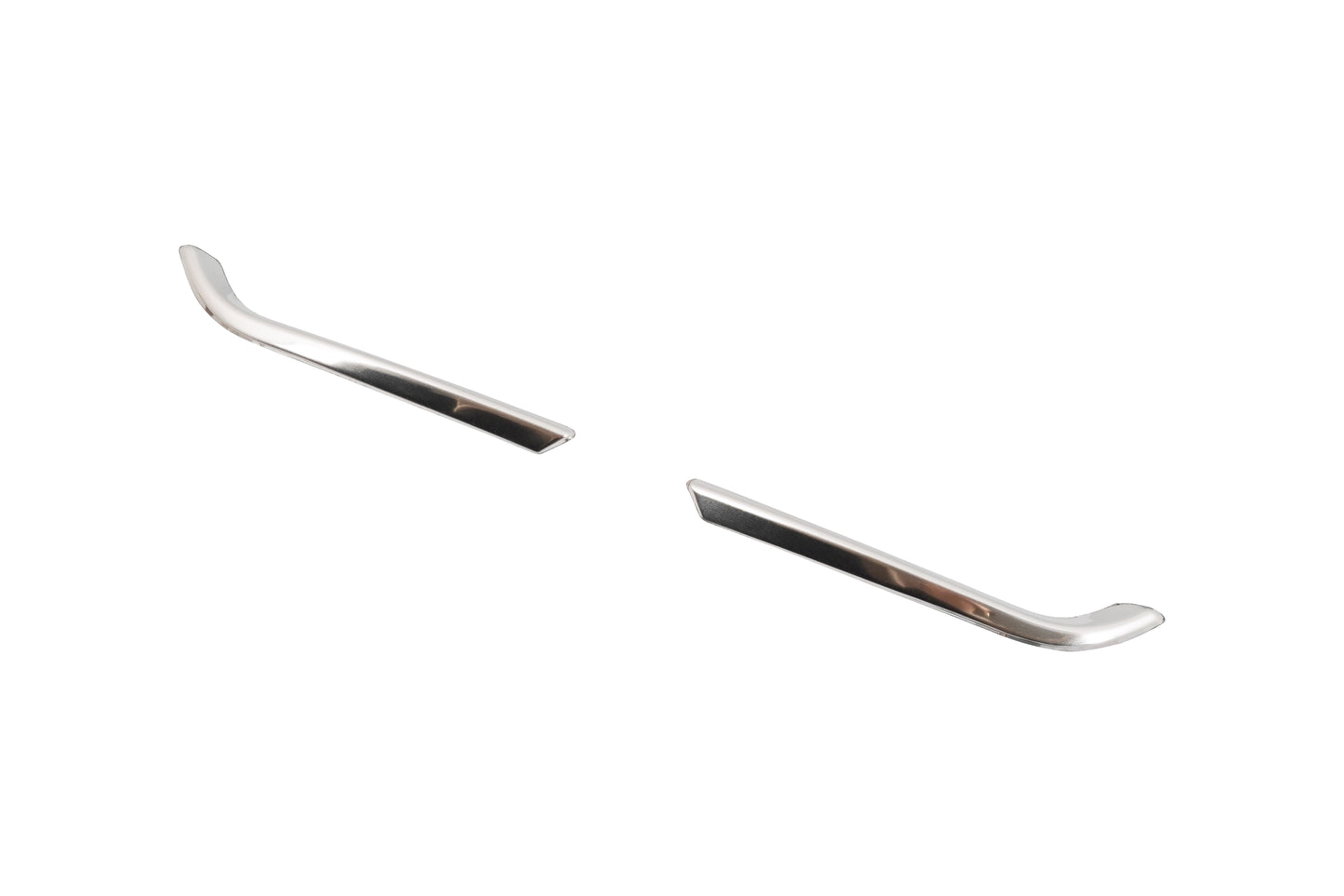 Renault Clio 5 (2019-Present) Stainless Steel Chrome Rear Reflector Trims - 2 Pieces