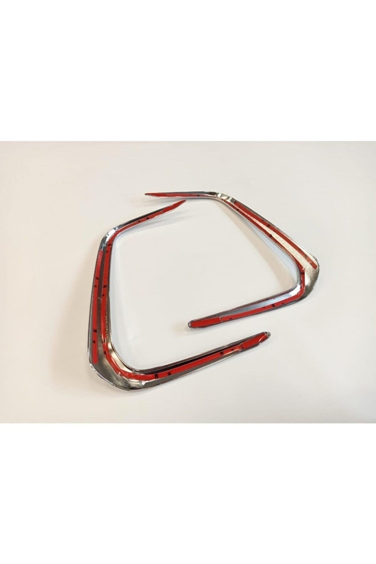 Toyota Corolla (2019-Present) Stainless Steel Chrome Front Fog Light Eyebrow Trims - 2 Pieces