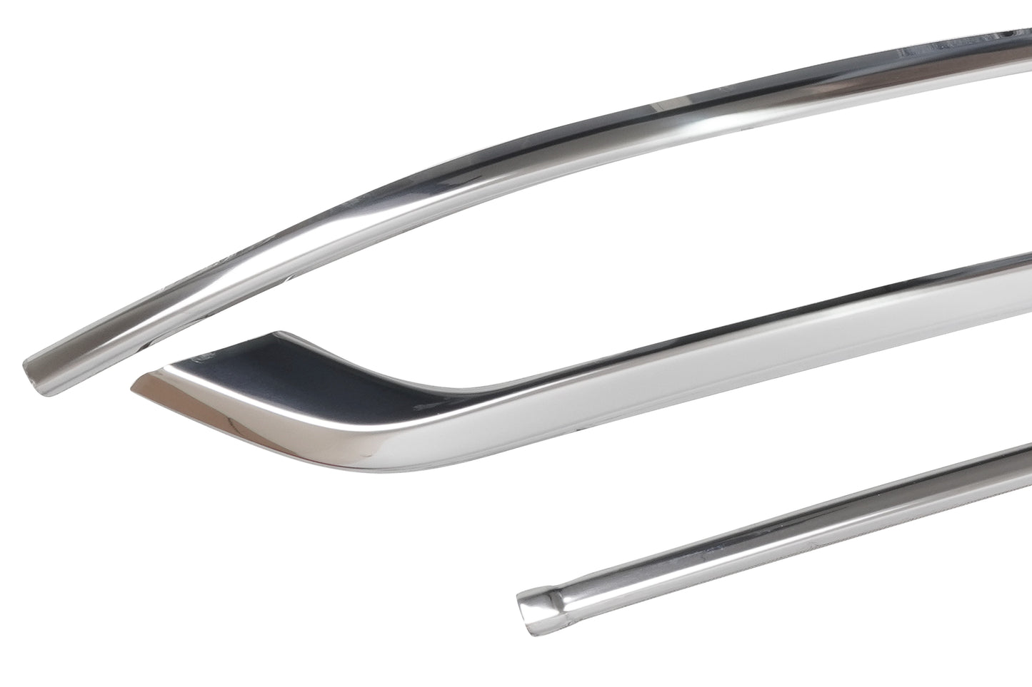 Volkswagen Passat B8.5 Facelift (2019-2023) Stainless Steel Chrome Rear Bumper Diffuser Single Exhaust Styling Trim