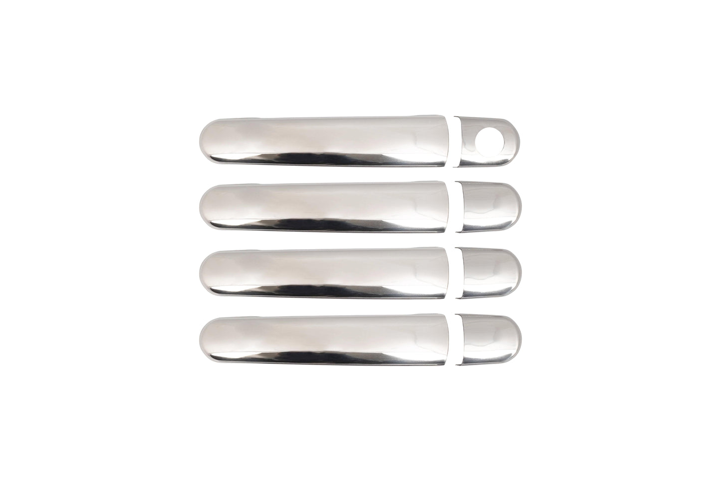 Audi A2 (2000-2005) Stainless Steel Chrome Door Handle Covers - 4 Doors