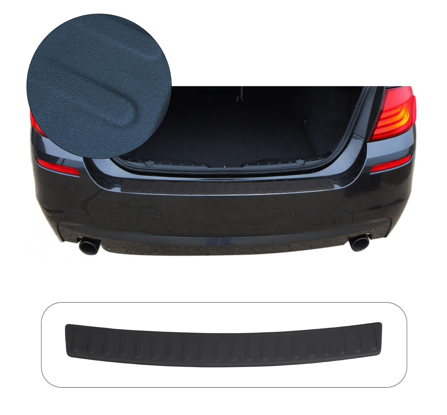 BMW 5 Series F10 Sedan 2010-2016 Premium ABS Rear Bumper Protector Guard