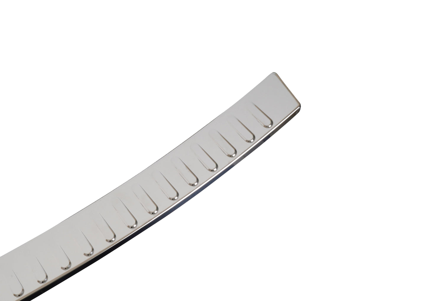 BMW 5 Series Touring G31 2017–2023 Rear Bumper Sill Cover – Polished Stainless Steel