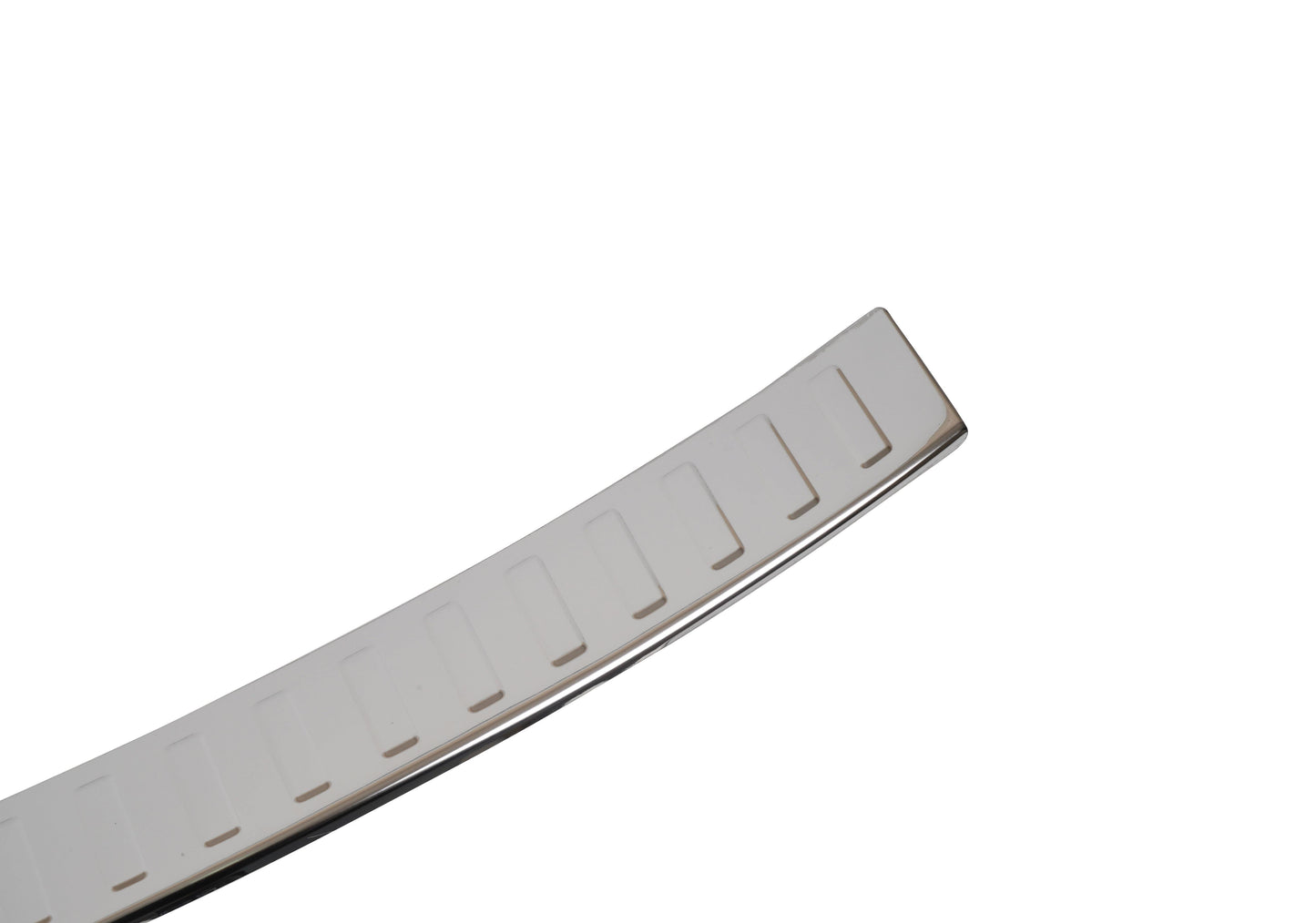 BMW X5 F15 2013–2018 Rear Bumper Sill Cover – Polished Stainless Steel