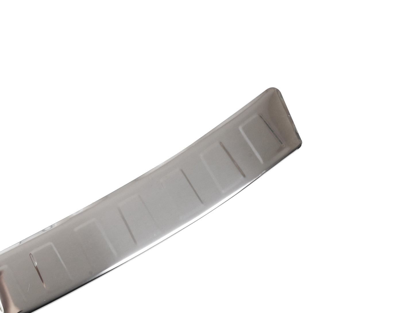 BMW X6 E71 2008–2014 Rear Bumper Sill Cover – Polished Stainless Steel