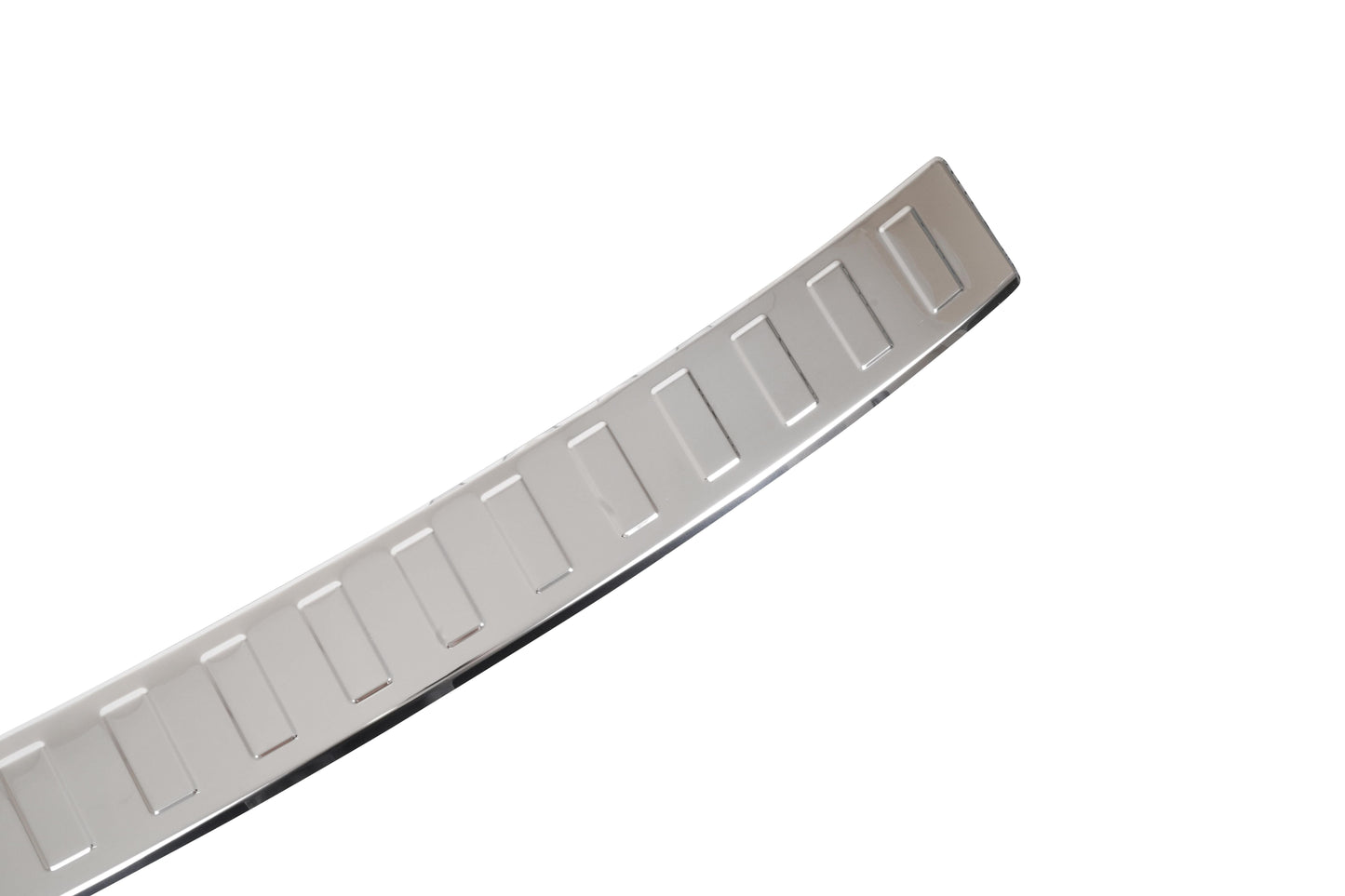 Volkswagen Caddy V 2021–Present Rear Bumper Sill Cover – Polished Stainless Steel