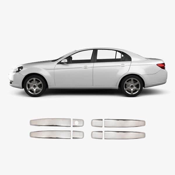 Chevrolet Epica V250 (2006-2011) Stainless Steel Chrome Door Handle Covers - 4 Doors