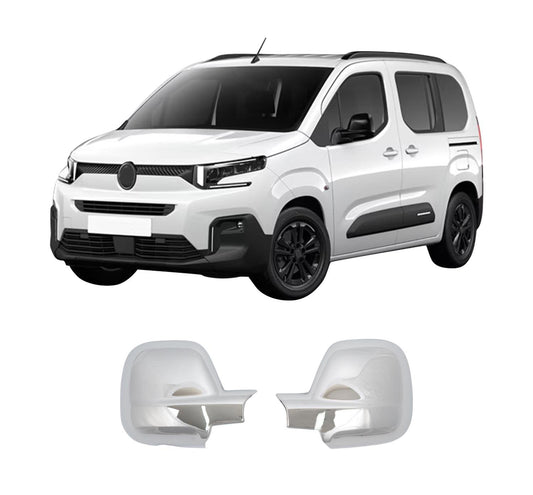 Citroen Berlingo III 2009-2023 ABS chrome mirror cover overlay