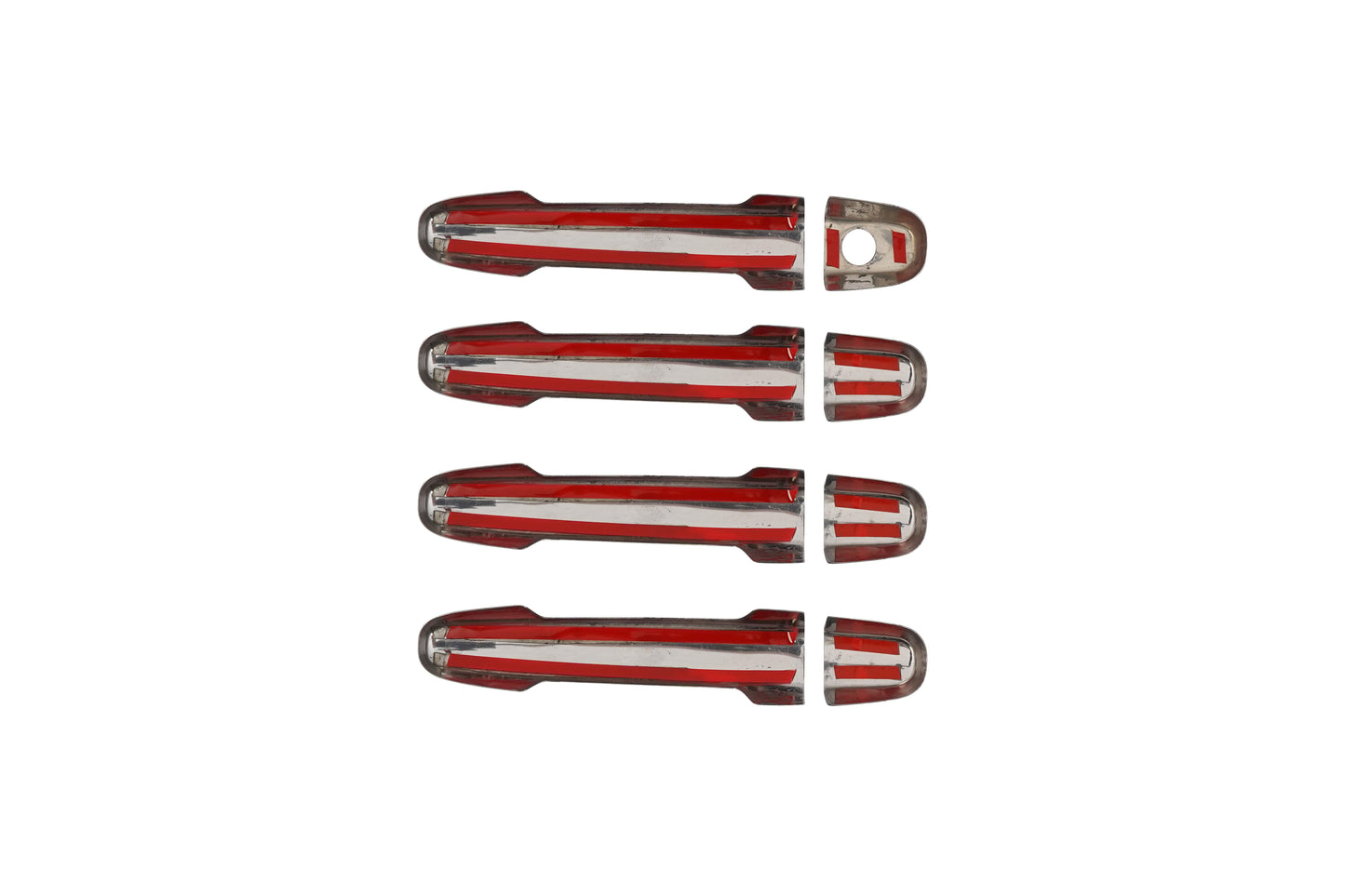 Citroen C1 (2014-2021) Stainless Steel Chrome Door Handle Covers - 4 Doors