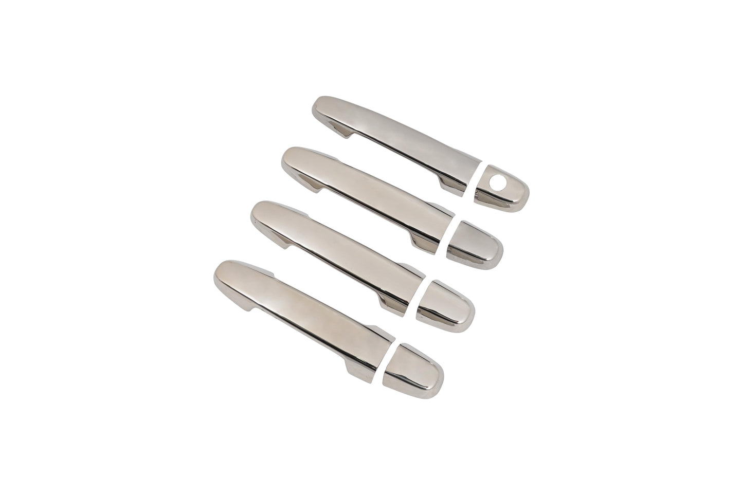 Citroen C1 (2014-2021) Stainless Steel Chrome Door Handle Covers - 4 Doors