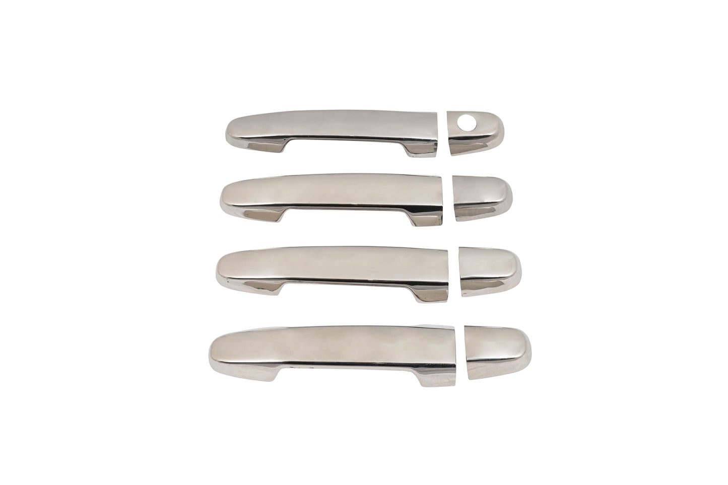 Citroen C1 (2014-2021) Stainless Steel Chrome Door Handle Covers - 4 Doors