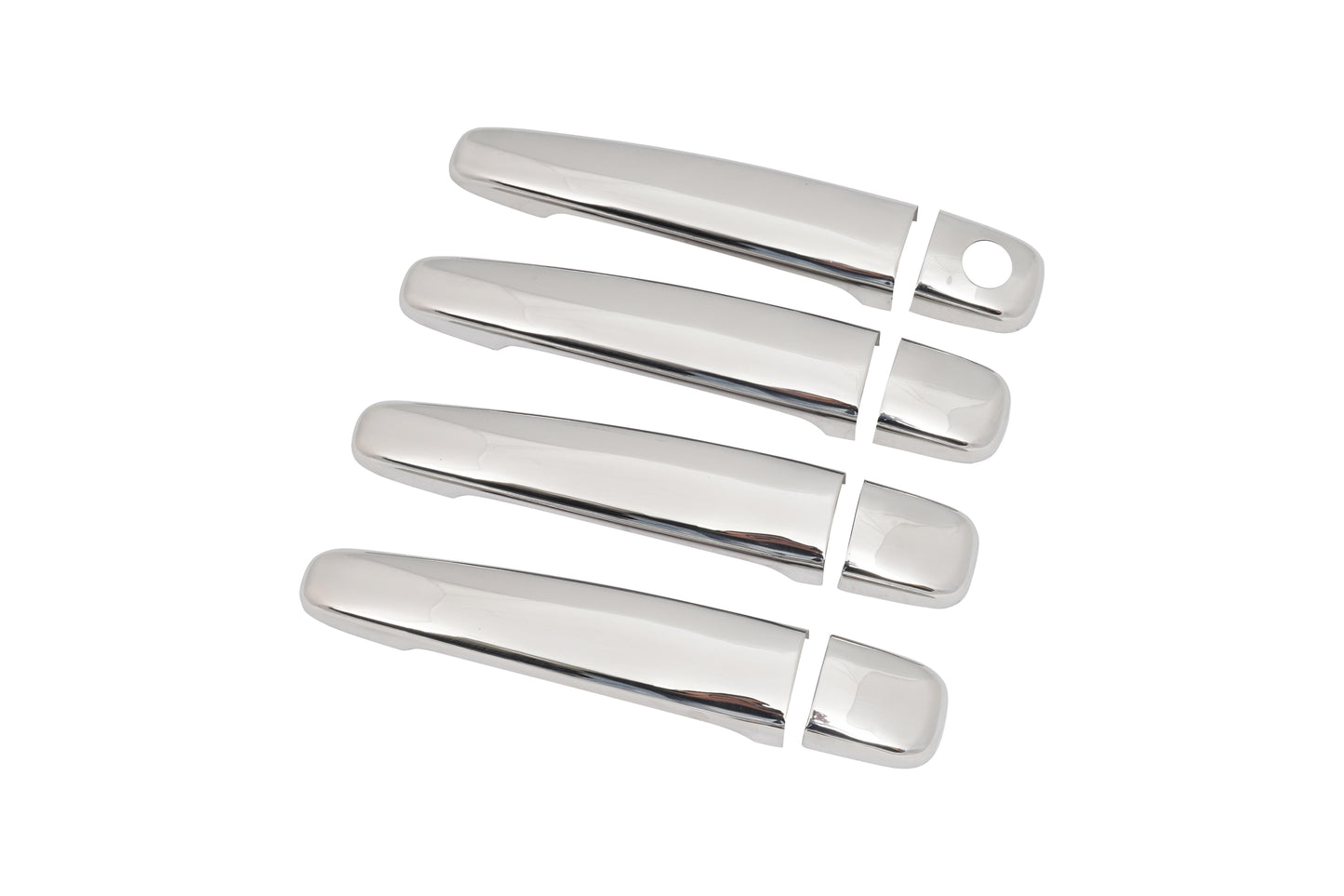 Citroen C3 (2002-2009) Stainless Steel Chrome Door Handle Covers - 4 Doors