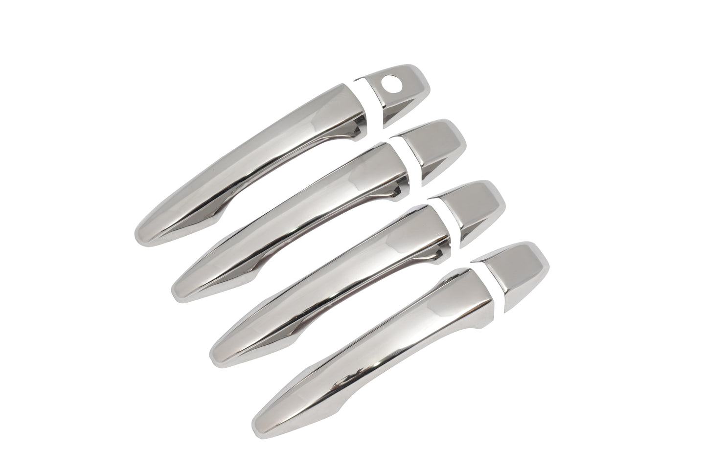 Citroen C4 II (2010-2018) Stainless Steel Chrome Door Handle Covers - 4 Doors