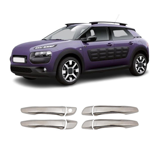 Citroen C4 Cactus (2014-2021) Stainless Steel Chrome Door Handle Covers - 4 Doors