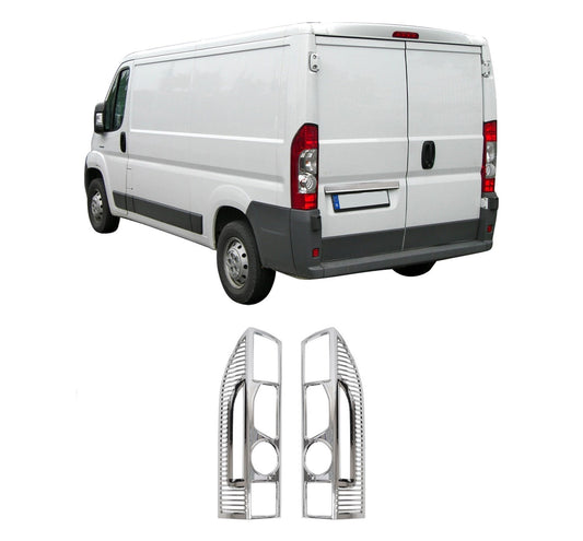 Citroen Jumper (2006-Present) Stainless Steel Chrome Tail Light Frames