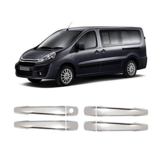 Citroen Jumpy II (2007-2016) Stainless Steel Chrome Door Handle Covers