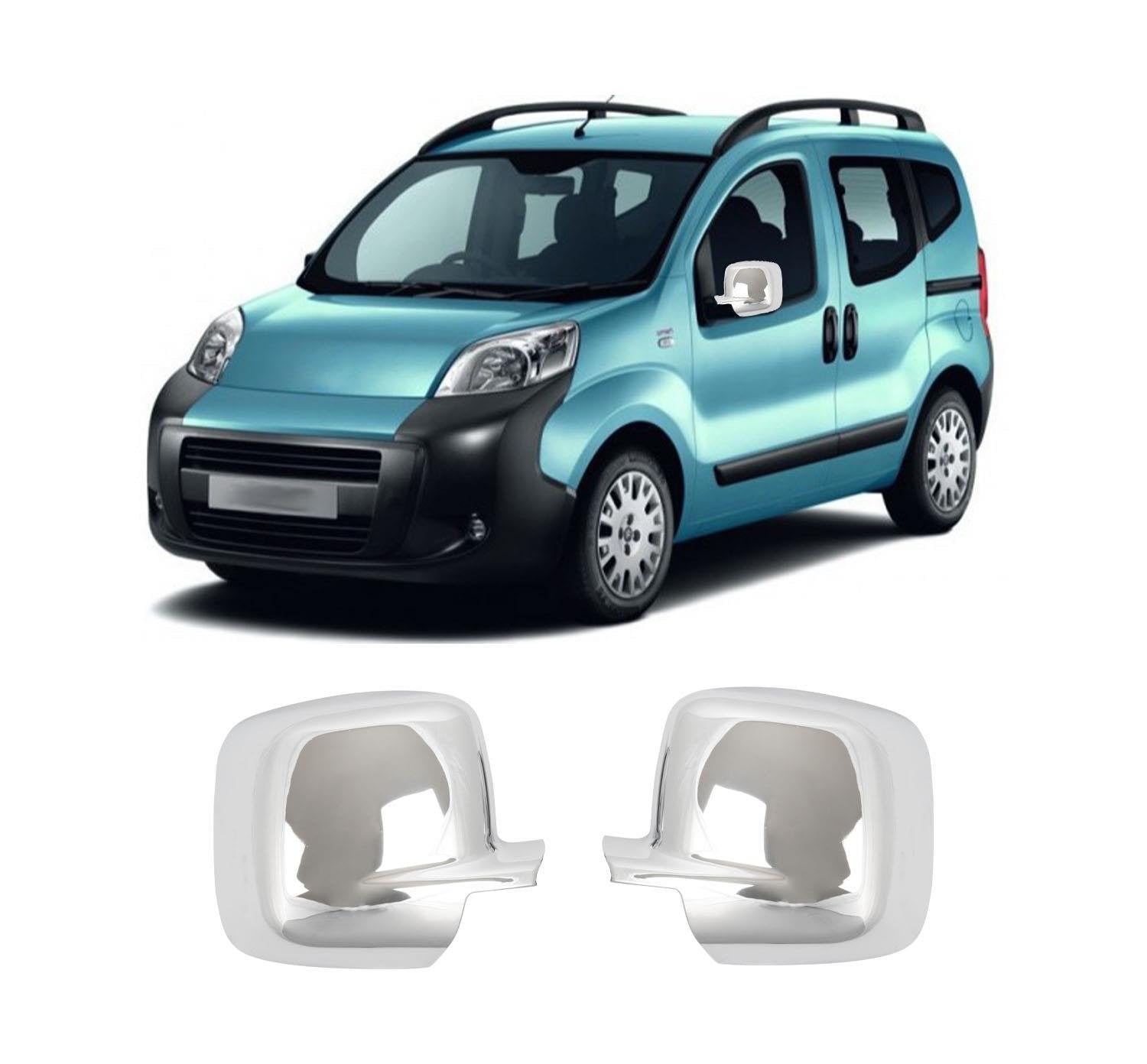 Citroen Nemo 2007-2016 ABS chrome mirror cover overlay