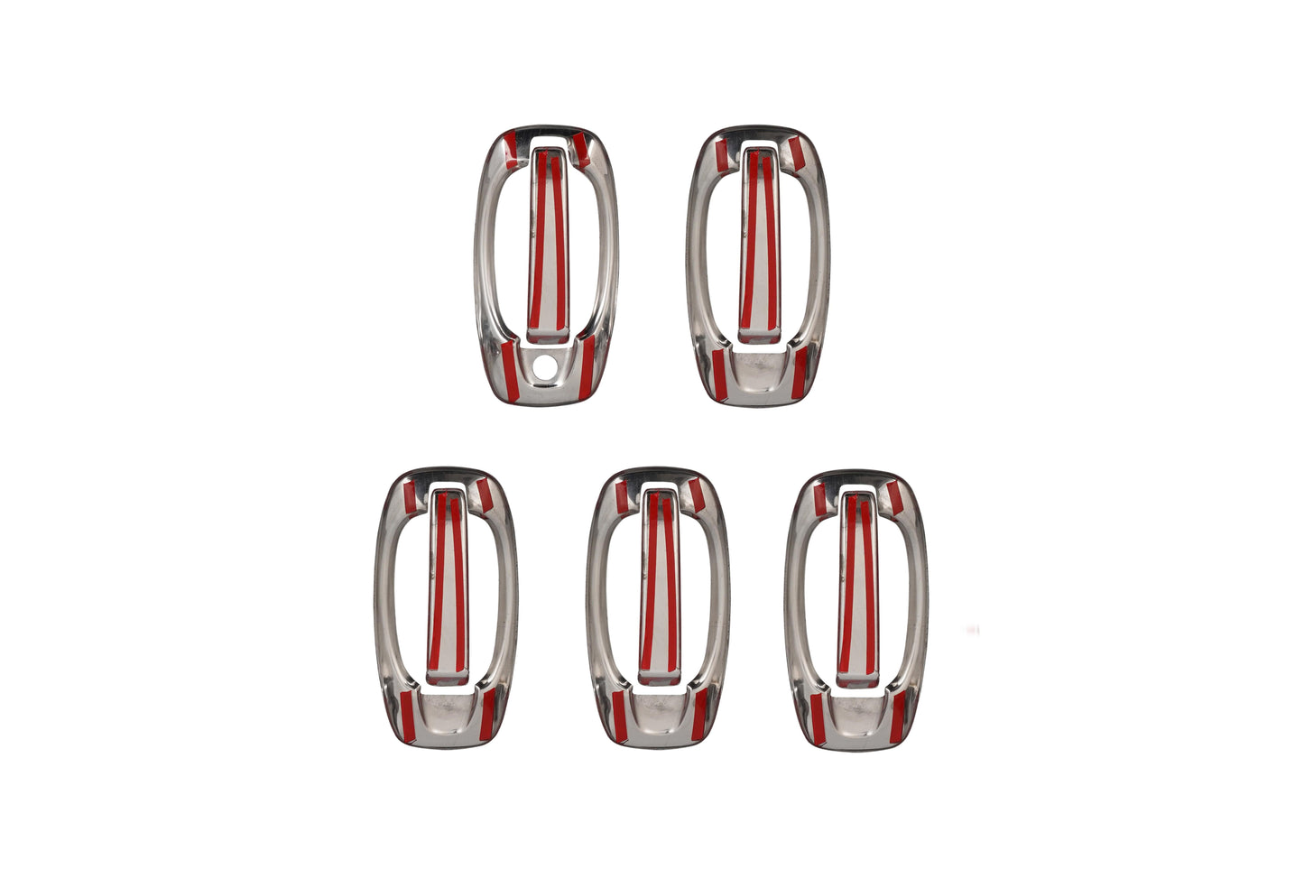 Citroen Nemo (2007-2016) Stainless Steel Chrome Door Handle Covers Set - 5 Doors