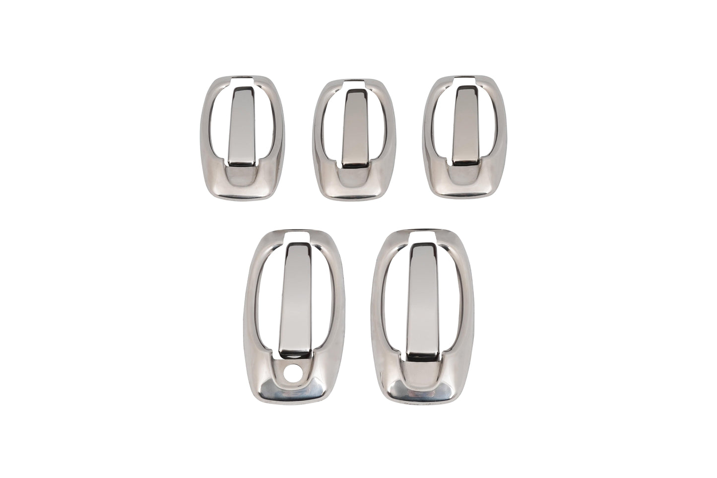 Citroen Nemo (2007-2016) Stainless Steel Chrome Door Handle Covers Set - 5 Doors