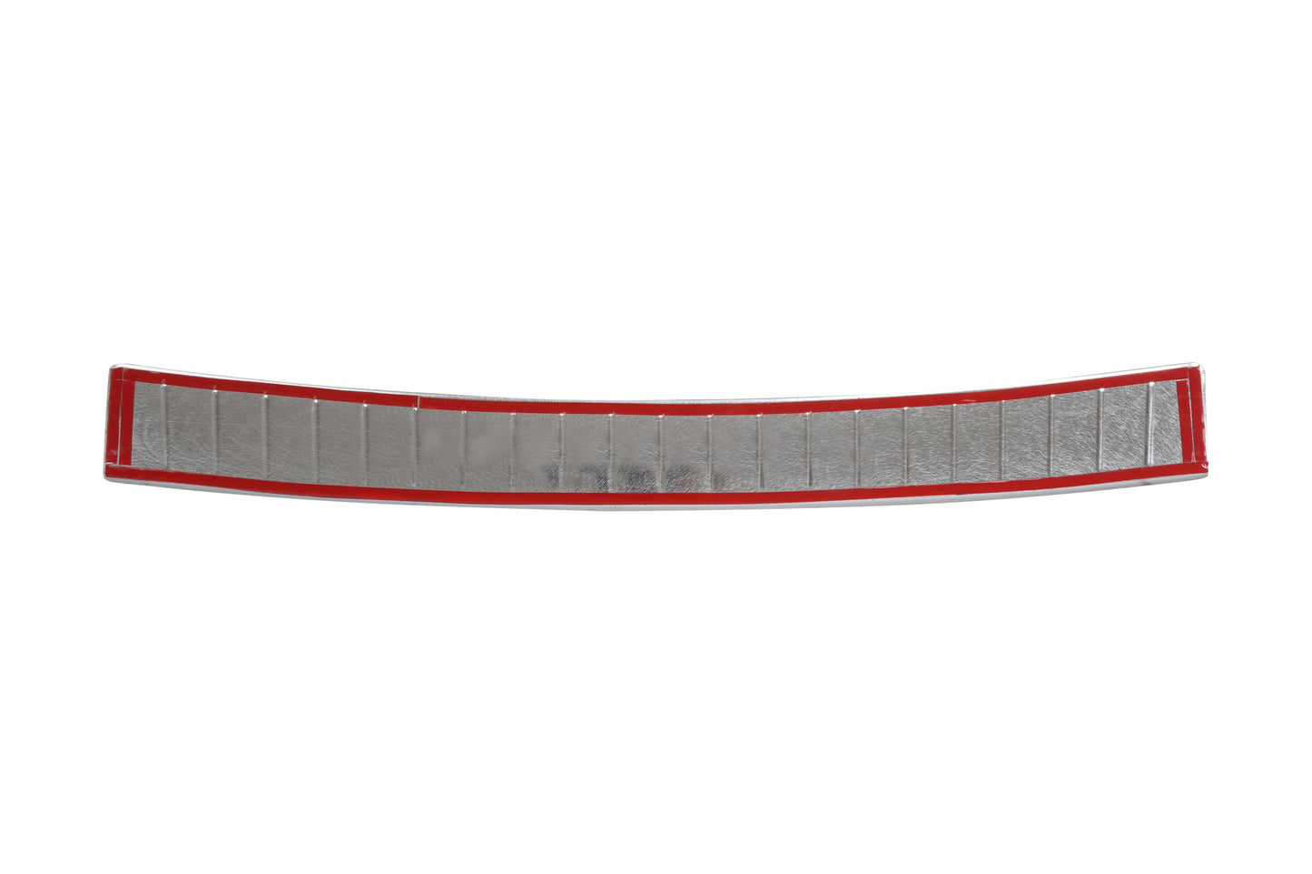 Rear side of Citroën SpaceTourer bumper sill cover showing pre-applied adhesive mounting strips