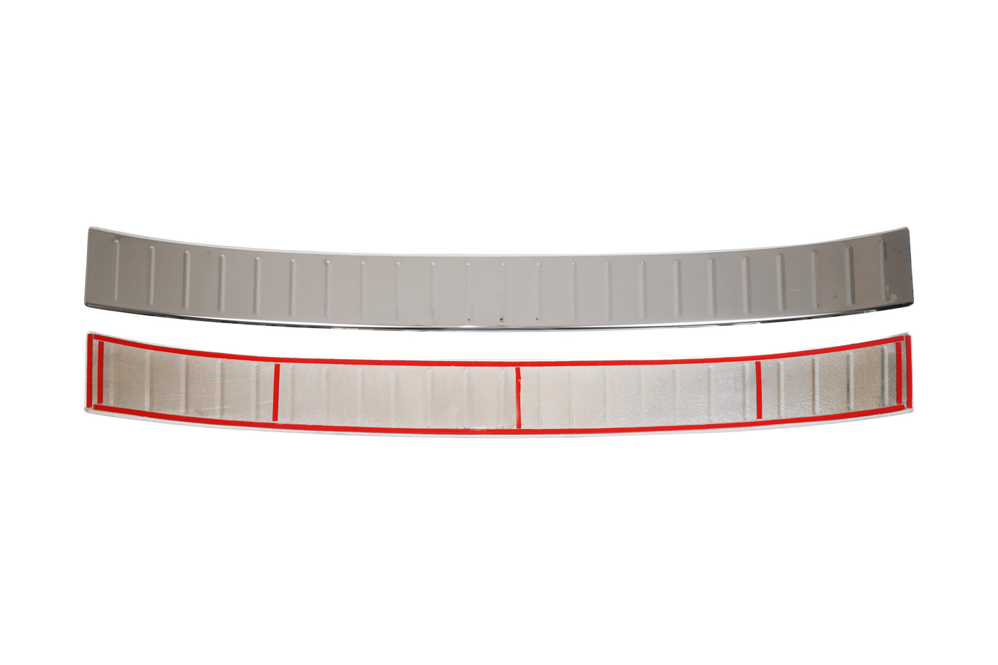 Volkswagen Crafter 2010–2017 Rear Bumper Sill Cover – Polished Stainless Steel