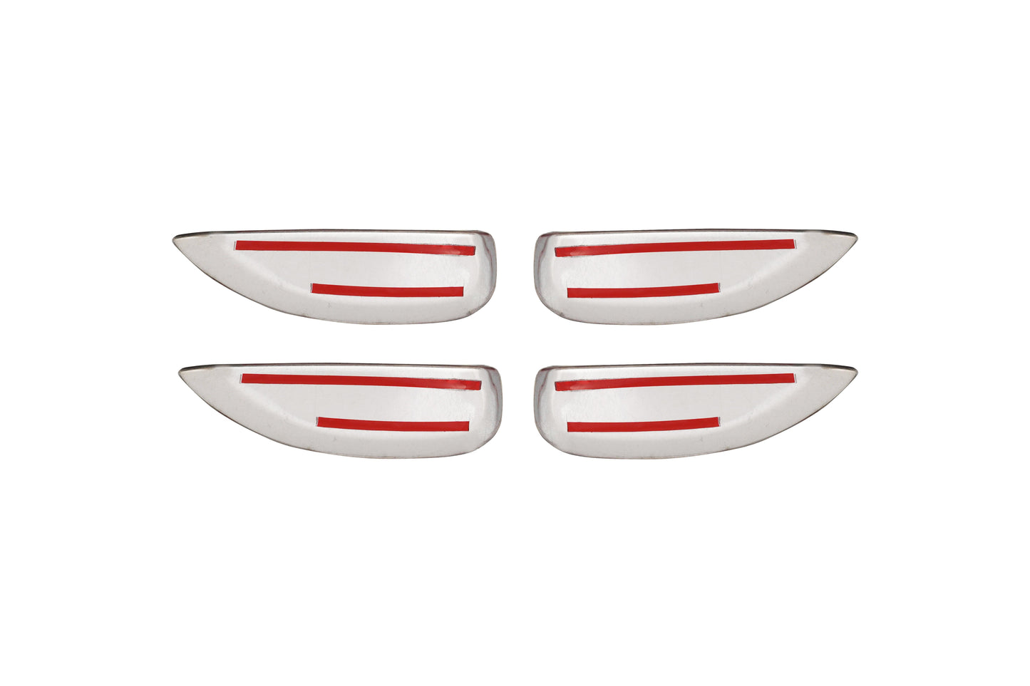 Dacia Duster II (2018-2024) Stainless Steel Chrome Door Handle Covers - 4 Doors