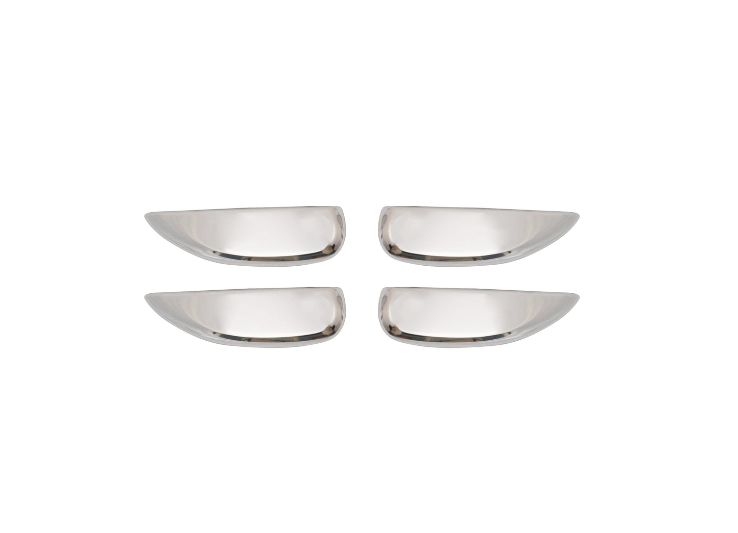 Dacia Duster II (2018-2024) Stainless Steel Chrome Door Handle Covers - 4 Doors