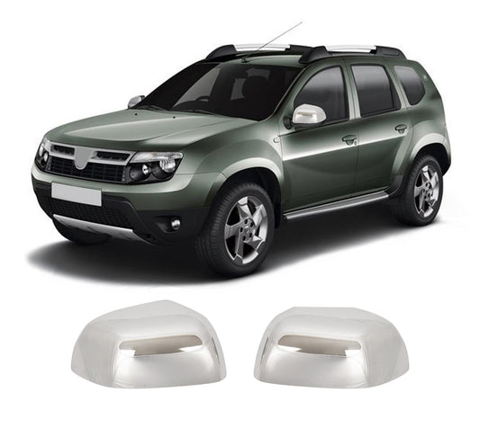 Dacia Duster 2010-2012 stainless steel mirror cover overlay
