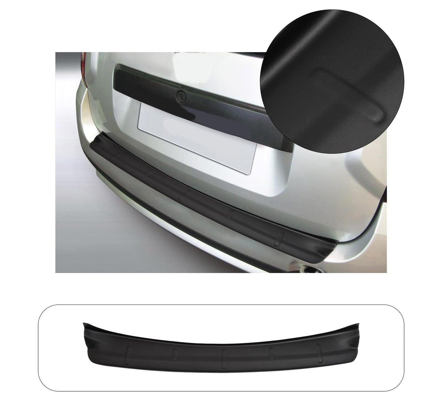Dacia Duster (2018-Present) Heavy-Duty Wide ABS Rear Bumper Protector Guard