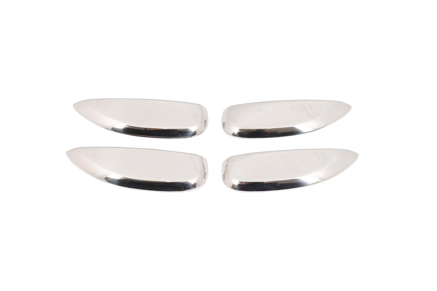 Dacia Duster (2018-Present) Stainless Steel Chrome Door Handle Covers - 4 Doors