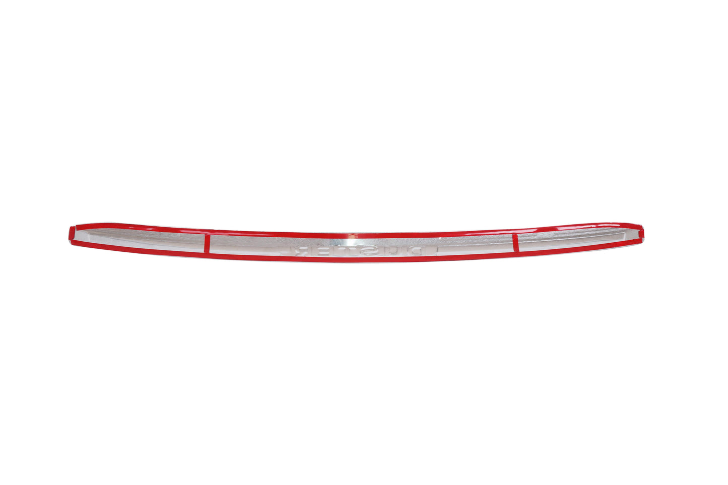 Dacia Duster II 2018–2023 Rear Bumper Sill Cover – Polished Stainless Steel
