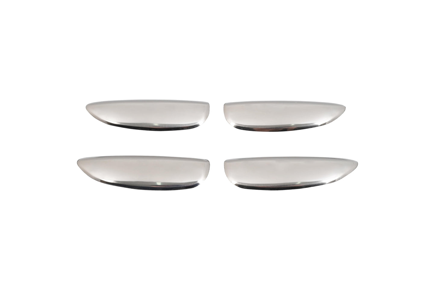 Dacia Logan MCV (2006-2013) Stainless Steel Chrome Door Handle Covers - 4 Doors