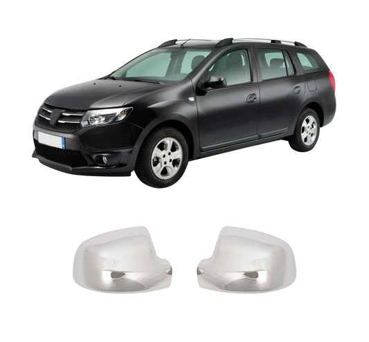 Dacia Logan MCV 2013 stainless steel mirror cover overlay