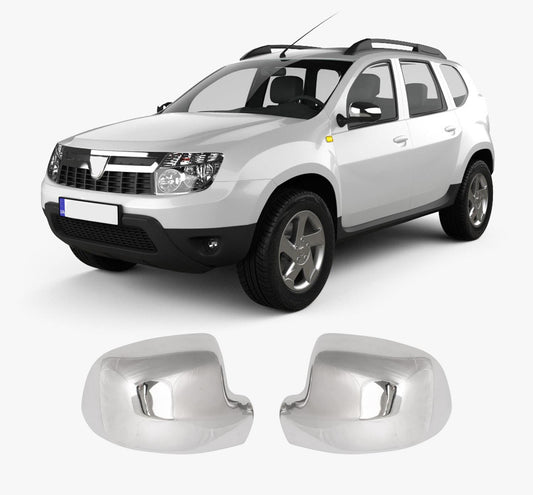 Dacia Duster 2014-2018 stainless steel mirror cover overlay