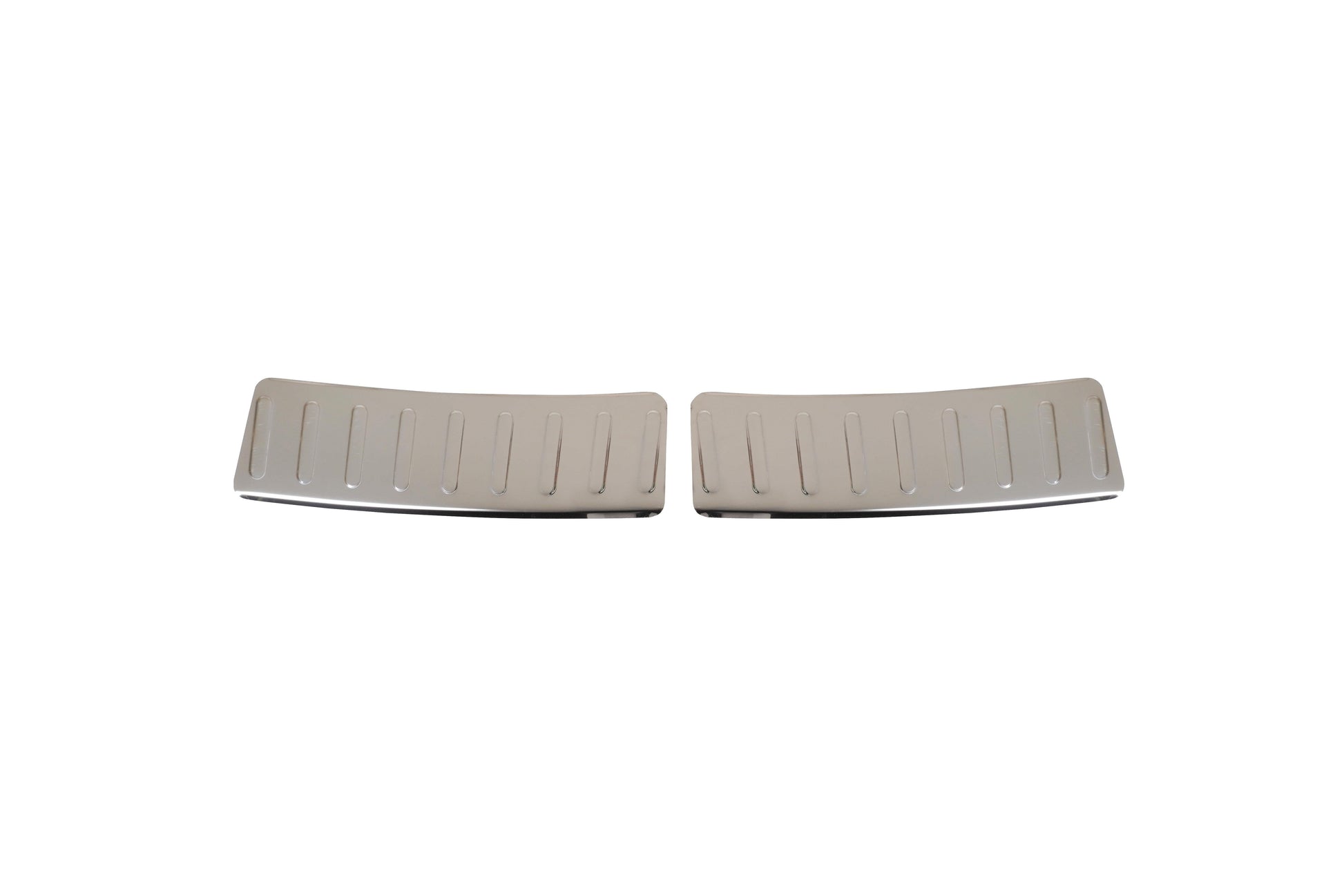 Polished stainless steel rear bumper sill cover for Dacia Logan MCV II 2013–2020