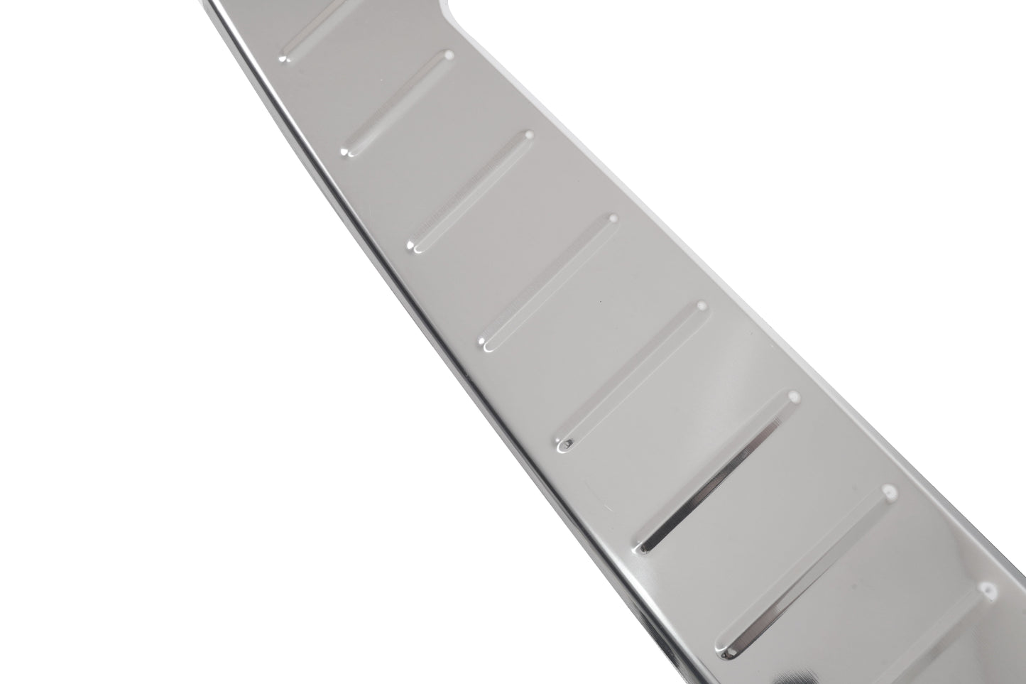 Dacia Sandero III 2021–2025 2-Piece Rear Bumper Sill Cover – Polished Stainless Steel