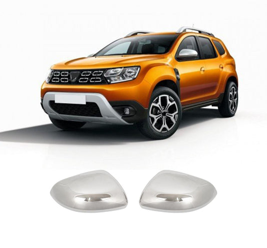 Dacia Duster 2018 stainless steel mirror cover overlay
