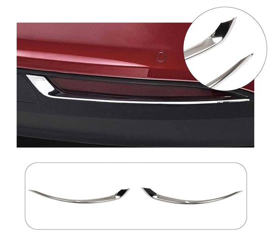 Fiat Tipo / Egea (2015-Present) Stainless Steel Chrome Rear Reflector Trims - 2 Pieces