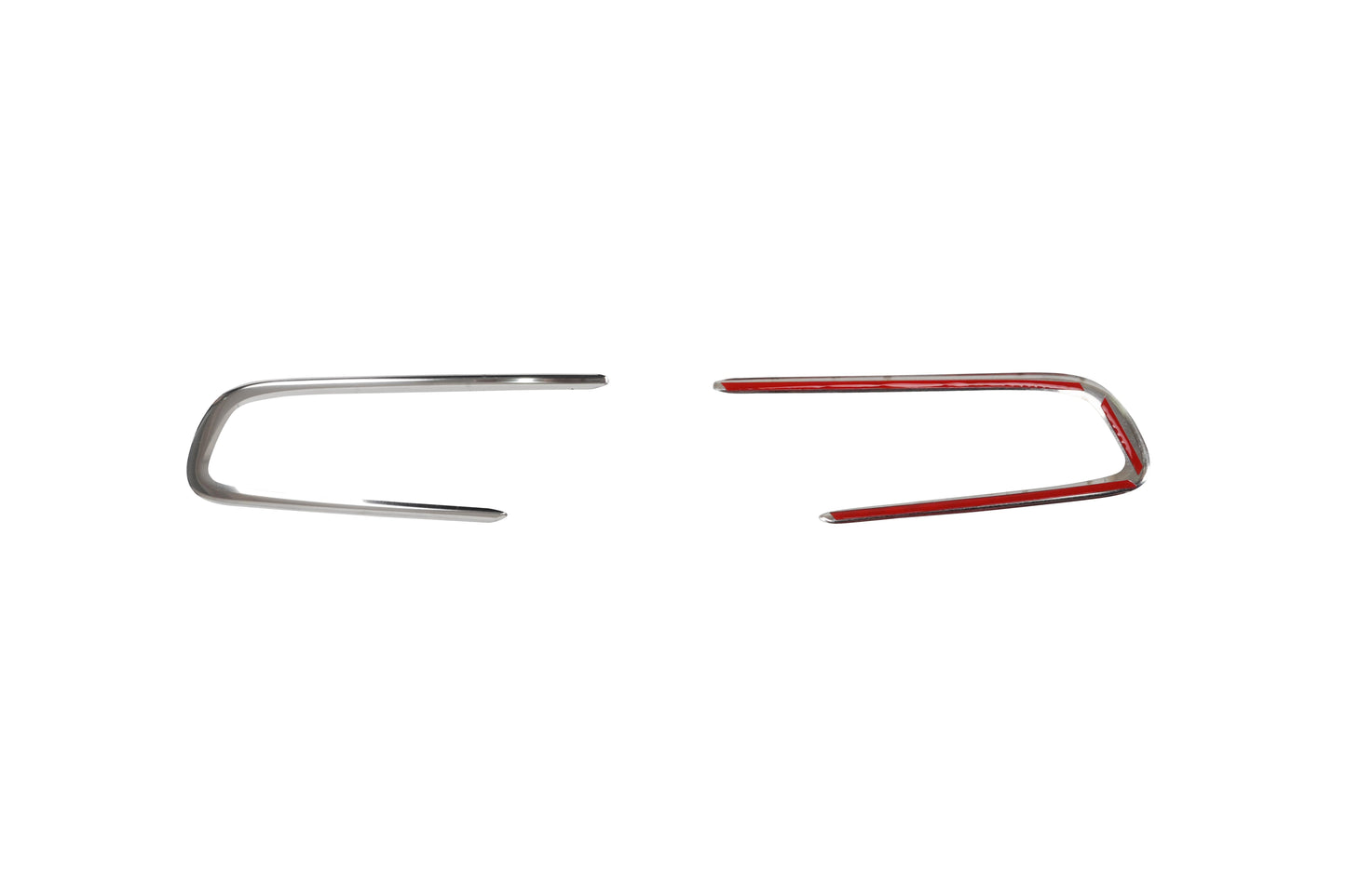 Fiat Tipo / Egea (2015-Present) Stainless Steel Chrome Front Fog Light Trims - 2 Pieces