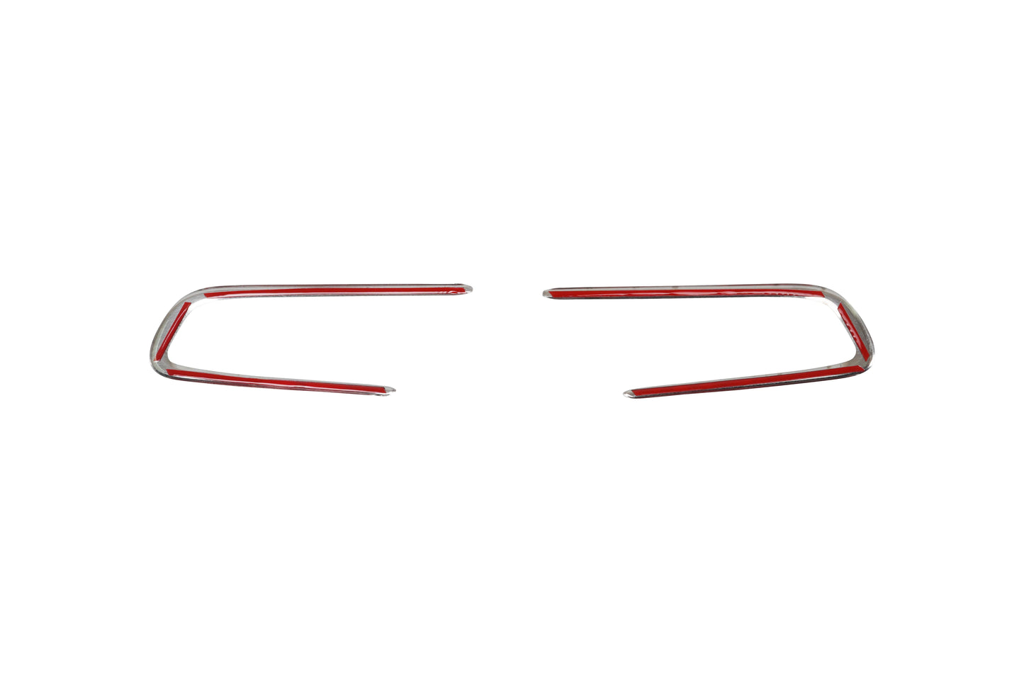 Fiat Tipo / Egea (2015-Present) Stainless Steel Chrome Front Fog Light Trims - 2 Pieces