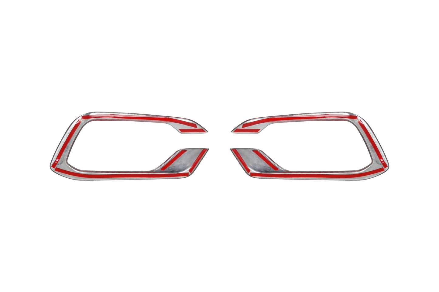 Fiat Tipo / Egea Facelift (2020-Present) Stainless Steel Chrome Front Fog Light Trims - 2 Pieces