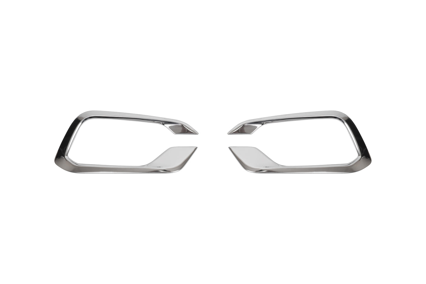 Fiat Tipo / Egea Facelift (2020-Present) Stainless Steel Chrome Front Fog Light Trims - 2 Pieces