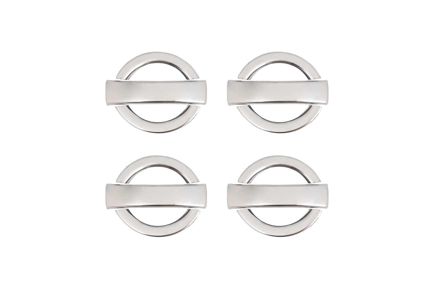 Fiat Doblo I (2002-2006) Stainless Steel Chrome Door Handle Covers